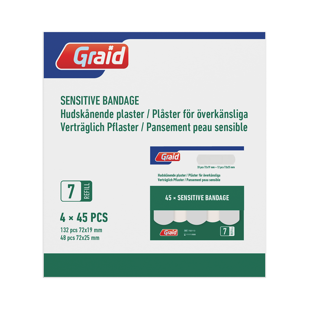 SENSITIVE PLASTER 6 PACK REFILL 7 - Image 3
