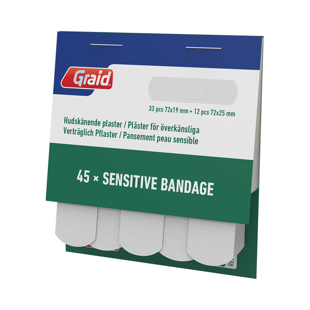 SENSITIVE PLASTER 6 PACK REFILL 7