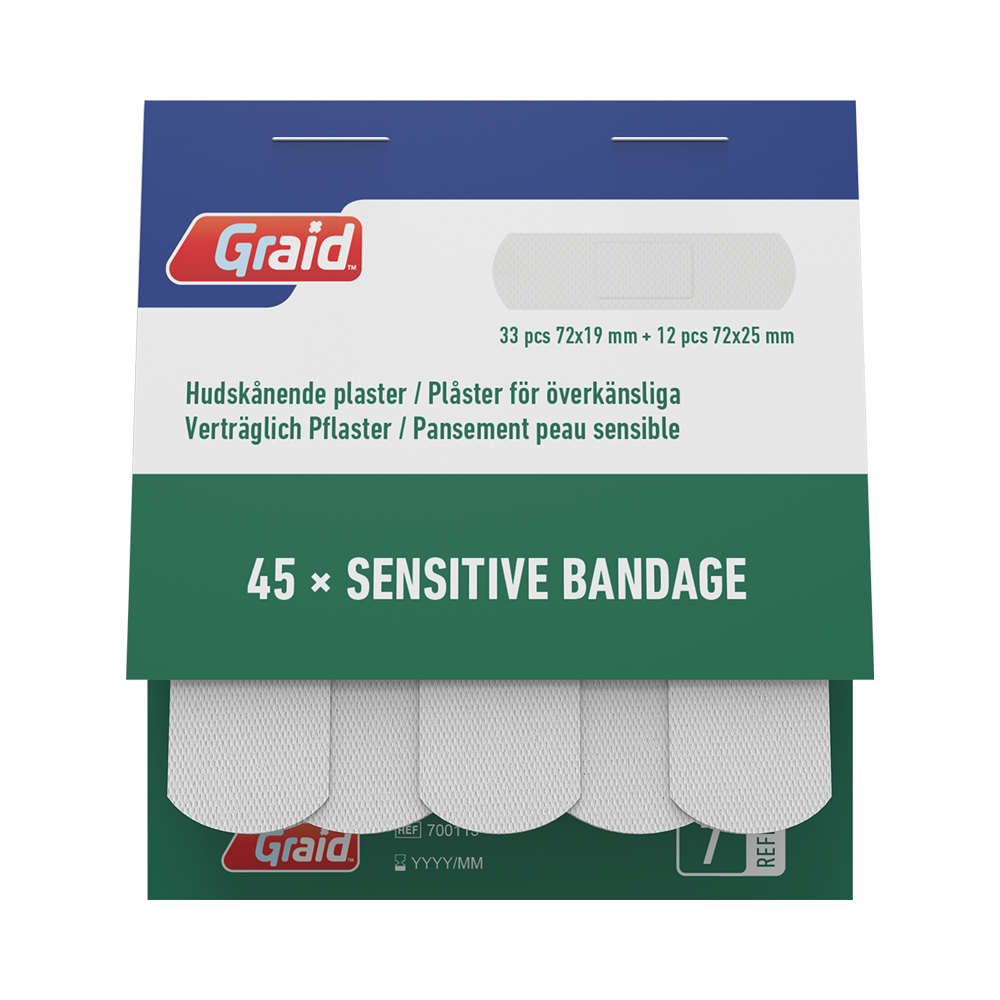 SENSITIVE PLASTER 6 PACK REFILL 7 - Image 2