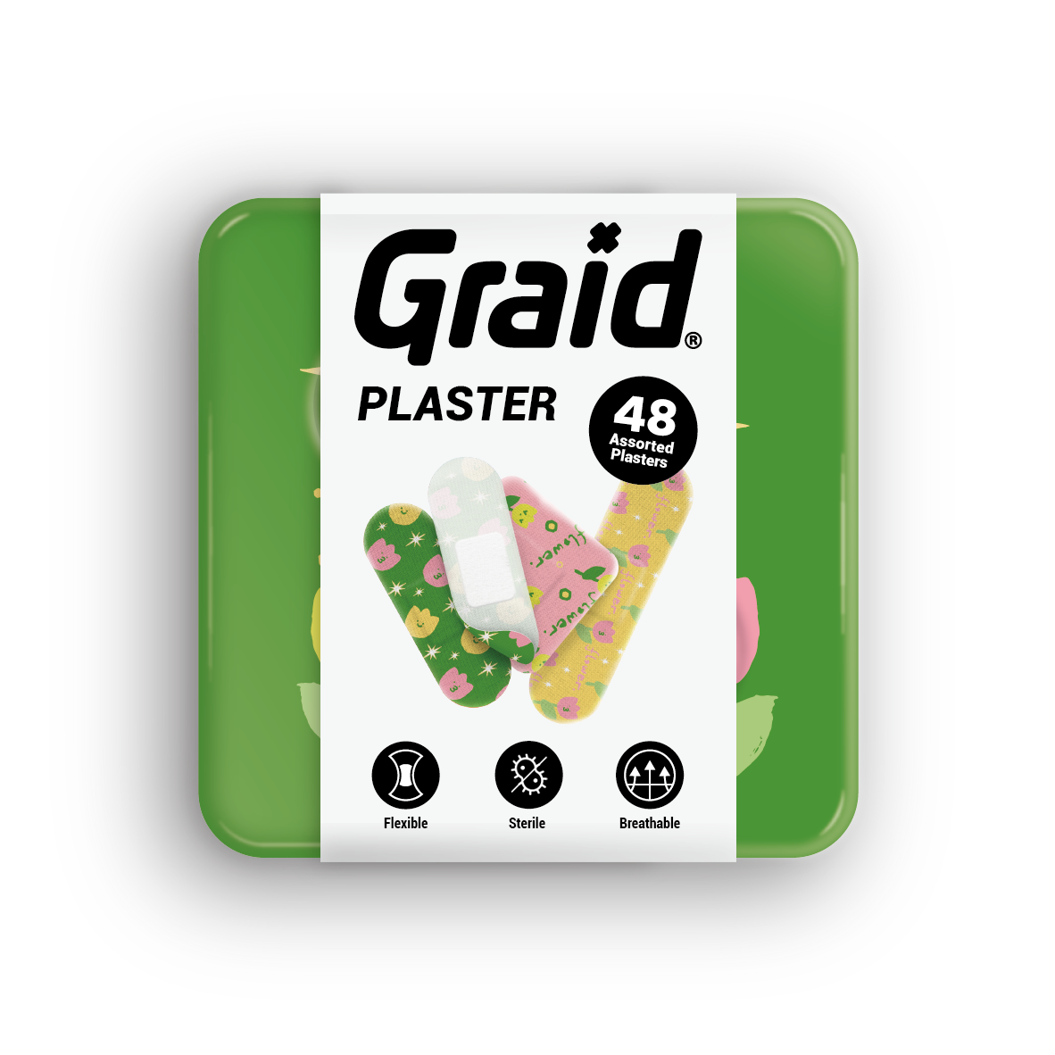 ELASTIC PREMIUM PLASTER FLOWER